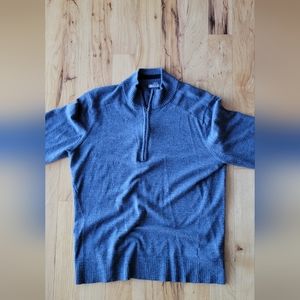 Smart wool merino quarter zip